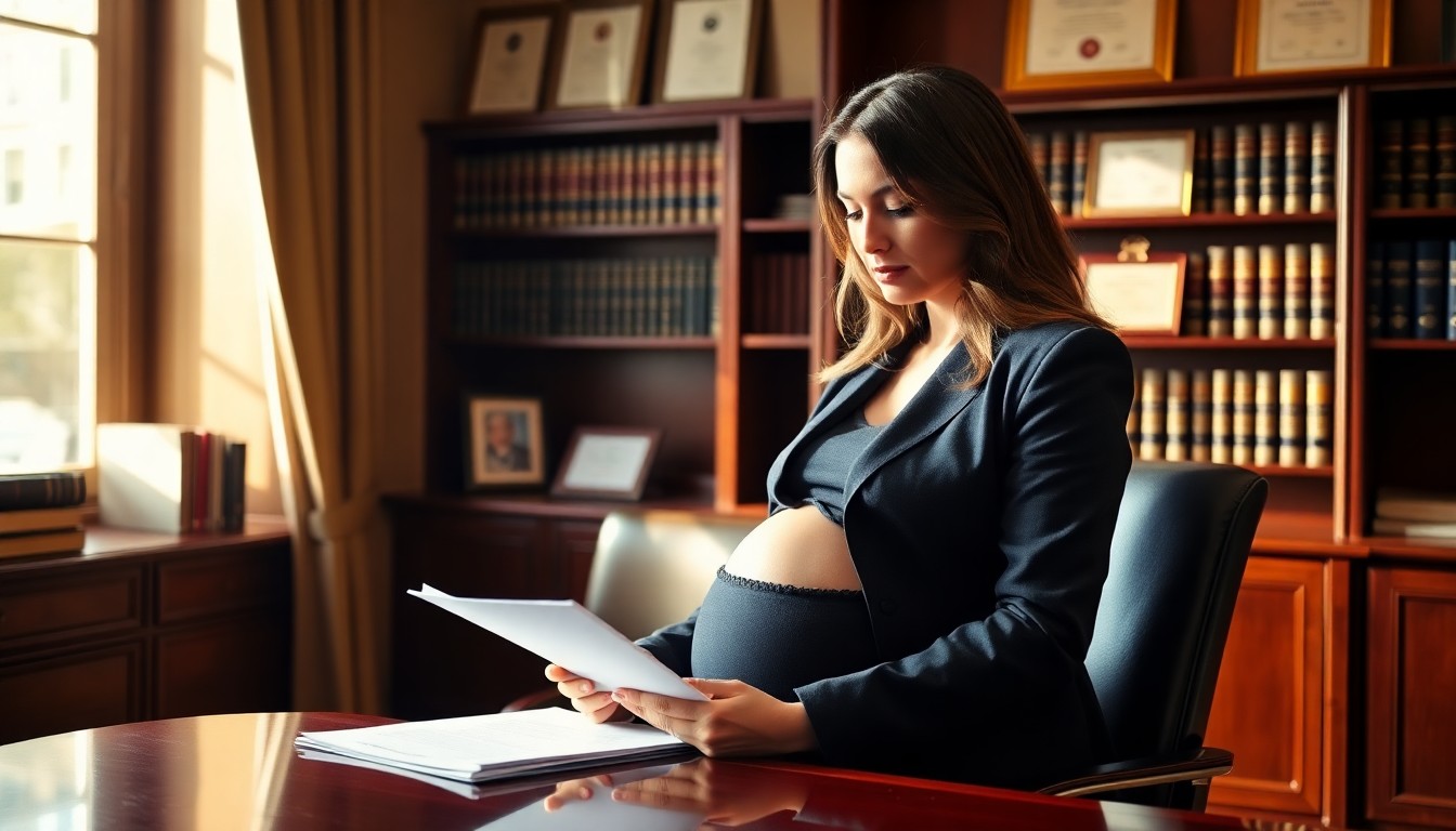 Les meilleures pratiques pour une avocate enceinte en 2026